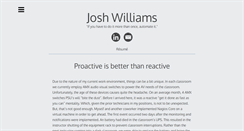 Desktop Screenshot of joshmwilliams.com